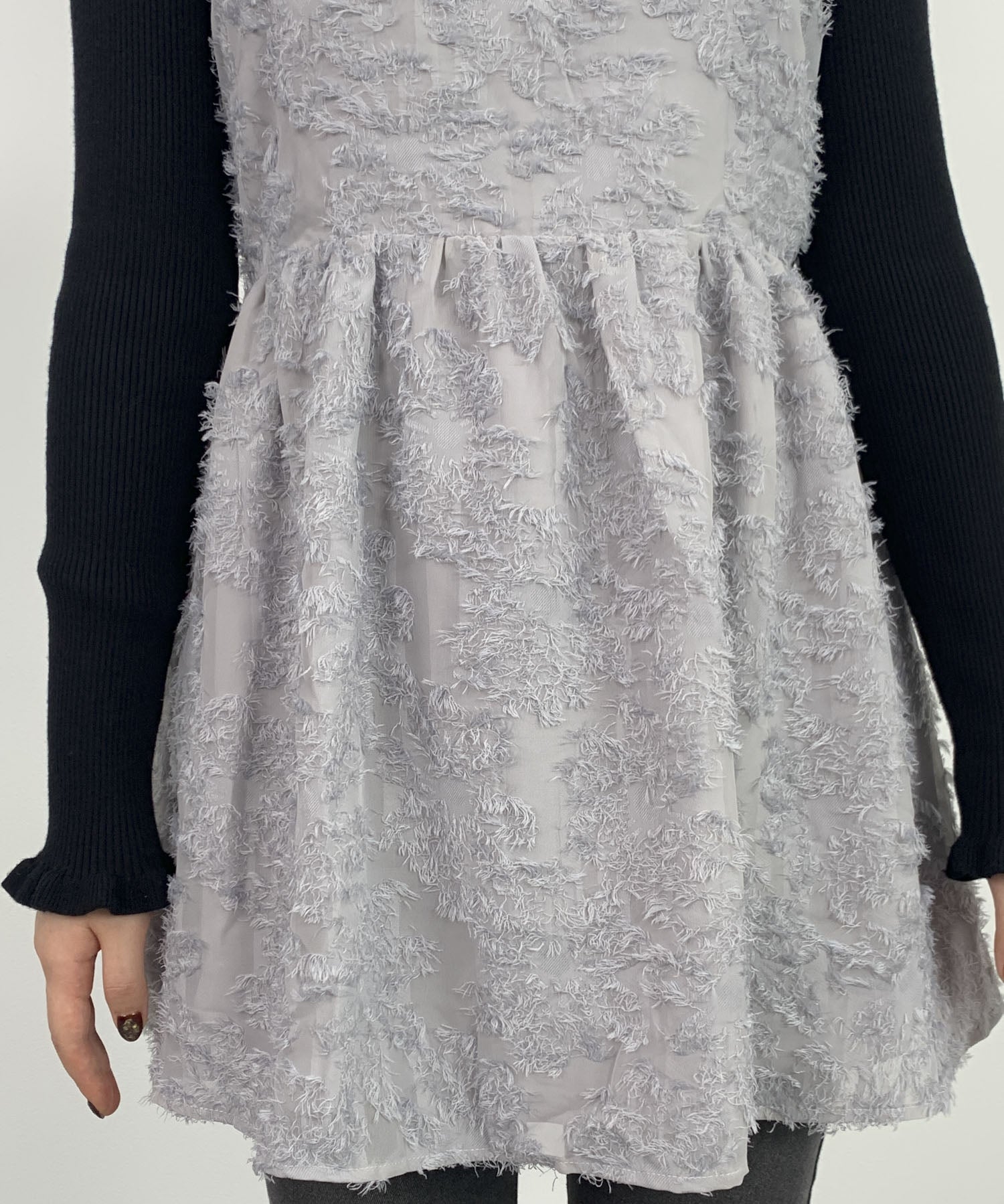 フラワーモチーフキャミトップスsdp0223 グレー