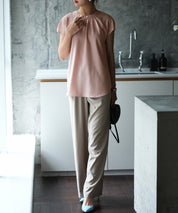 前後2wayフレンチスリーブブラウスsdp0059 ピンク