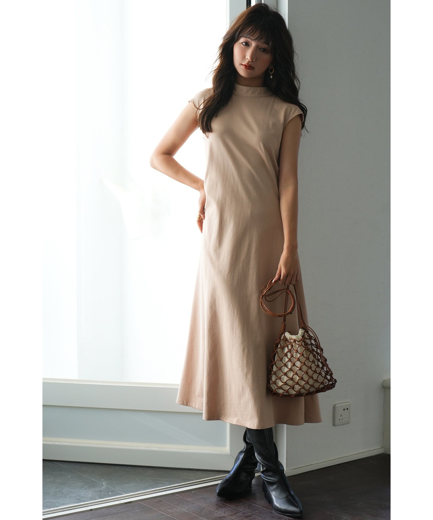 前後2wayフレアロングワンピースsdp0060-102-14