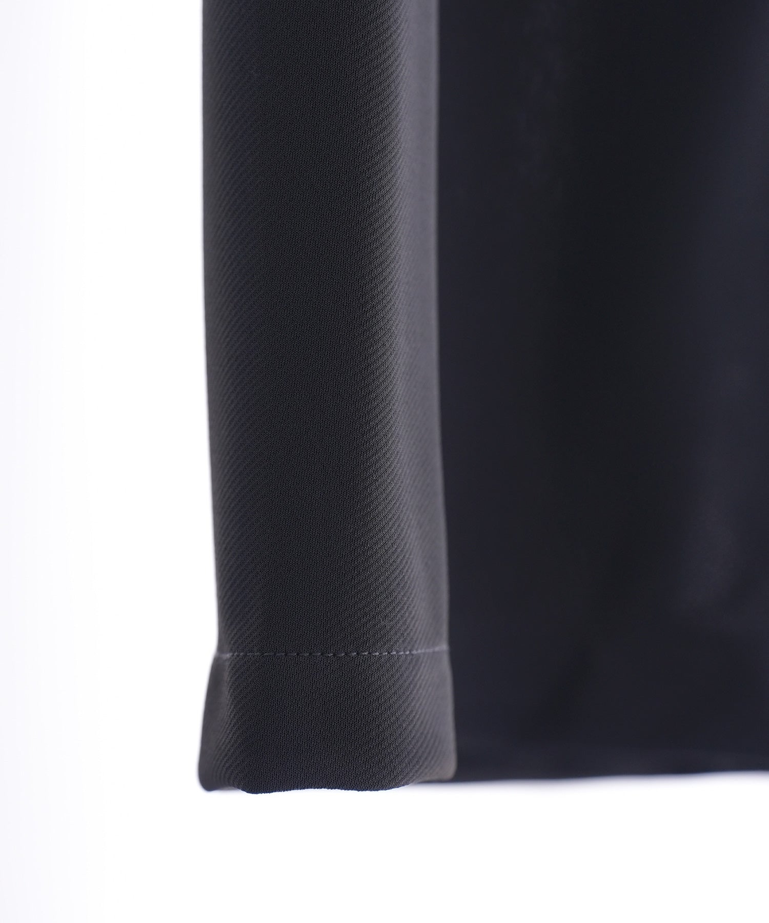 とろみ素材ウエスト総ゴムワイドパンツsdp0102 ブラック