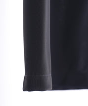 とろみ素材ウエスト総ゴムワイドパンツsdp0102 ブラック