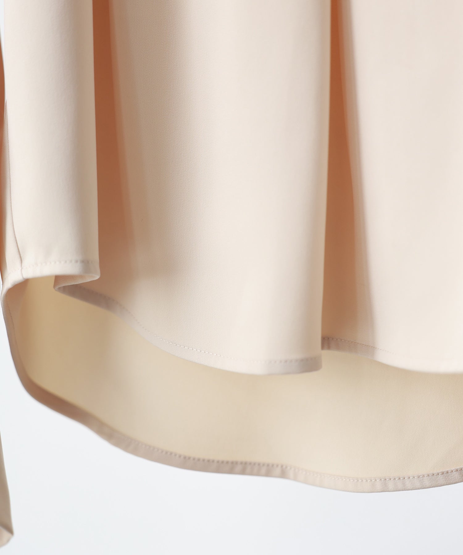 チョーカーネック長袖ブラウスsdp0130 アイボリー