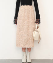 ふわふわシャギーナロースカートsdp0134-102-14