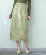 ふわふわシャギーナロースカートsdp0134-102-35