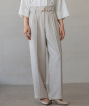 【生地リニューアル】スカラップハイウエストパンツsdp0172b-102-14