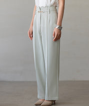 【生地リニューアル】スカラップハイウエストパンツsdp0172b ミント