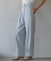 【生地リニューアル】スカラップハイウエストパンツsdp0172b-102-72