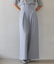 【生地リニューアル】フロントパールワイドパンツsdp0174b-102-72