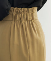 ハイウエストマーメイドスカートsdp0197 ブラウン