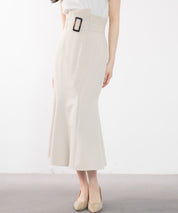 ハイウエストマーメイドスカートsdp0197 アイボリー