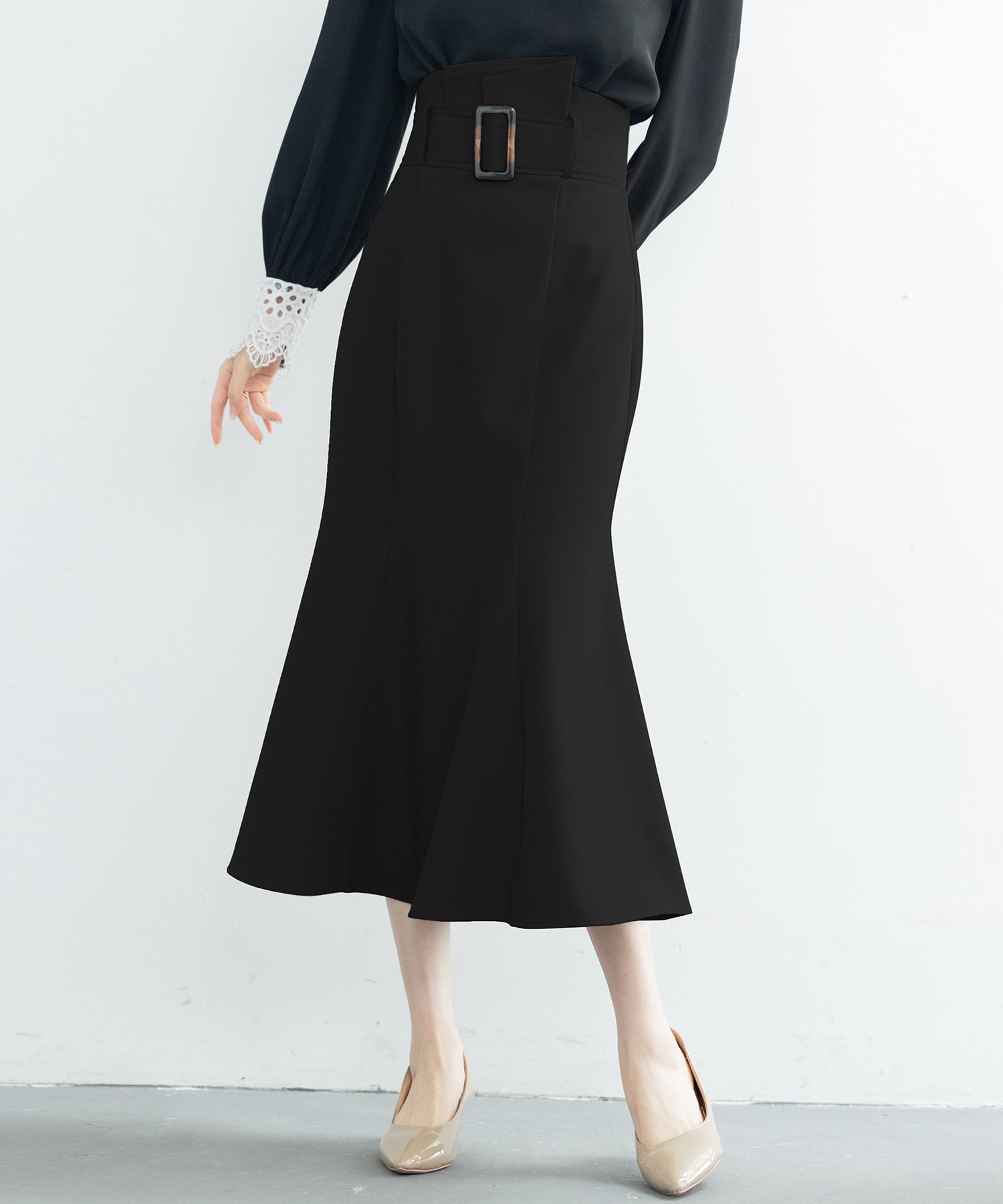 ハイウエストマーメイドスカートsdp0197-102-8