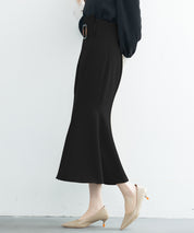 ハイウエストマーメイドスカートsdp0197 ブラック