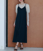 着回し抜群Vネックキャミワンピースsdp0210-102-16