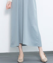 着回し抜群Vネックキャミワンピースsdp0210 ブルーグレー