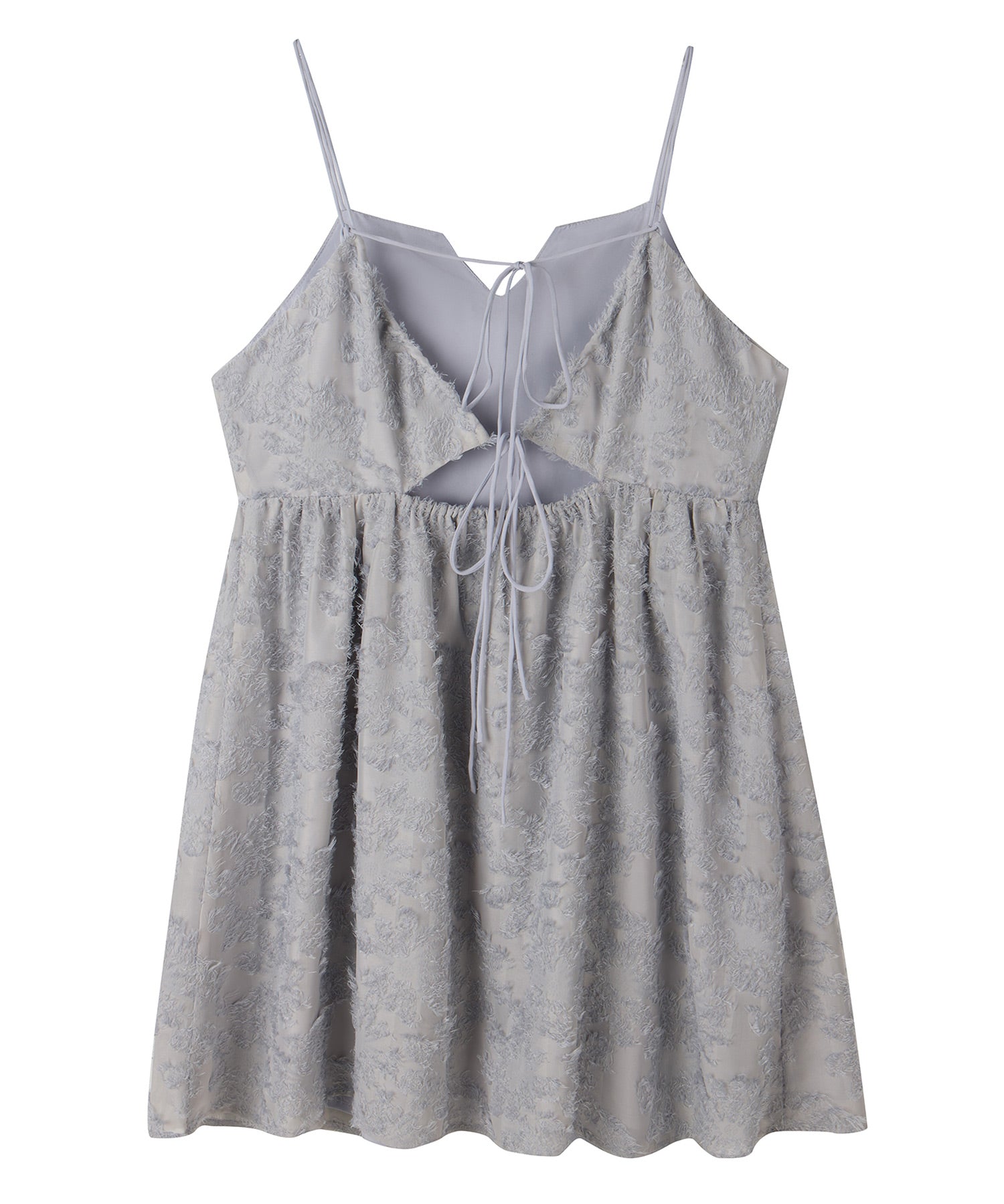 フラワーモチーフキャミトップスsdp0223 グレー