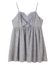 フラワーモチーフキャミトップスsdp0223 グレー