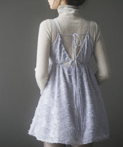 フラワーモチーフキャミトップスsdp0223 グレー