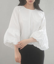 前後2wayポワンスリーブブラウスsdp0231-103-1