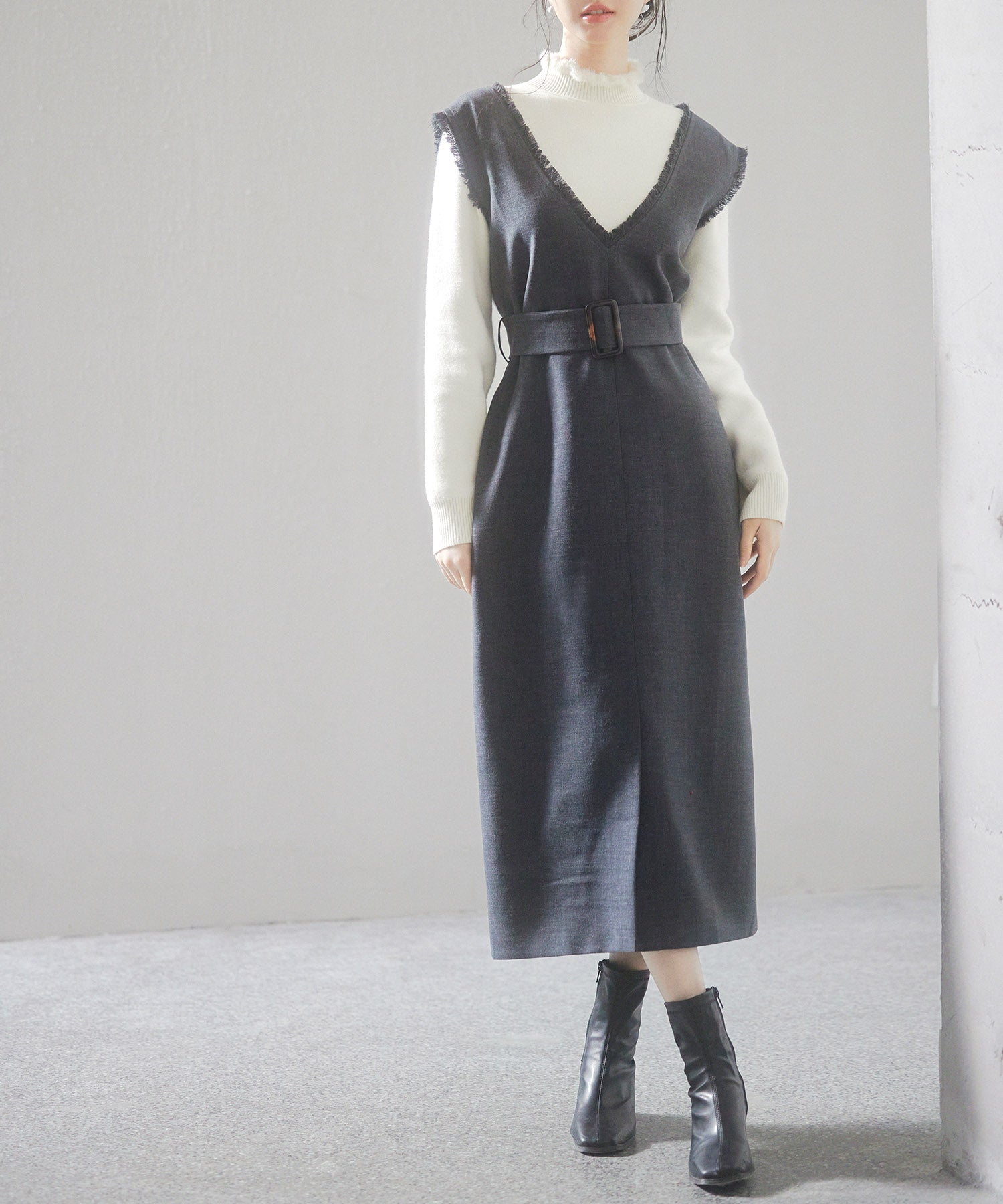 前後2wayベルト付きジャンパースカートsdp0238-103-365