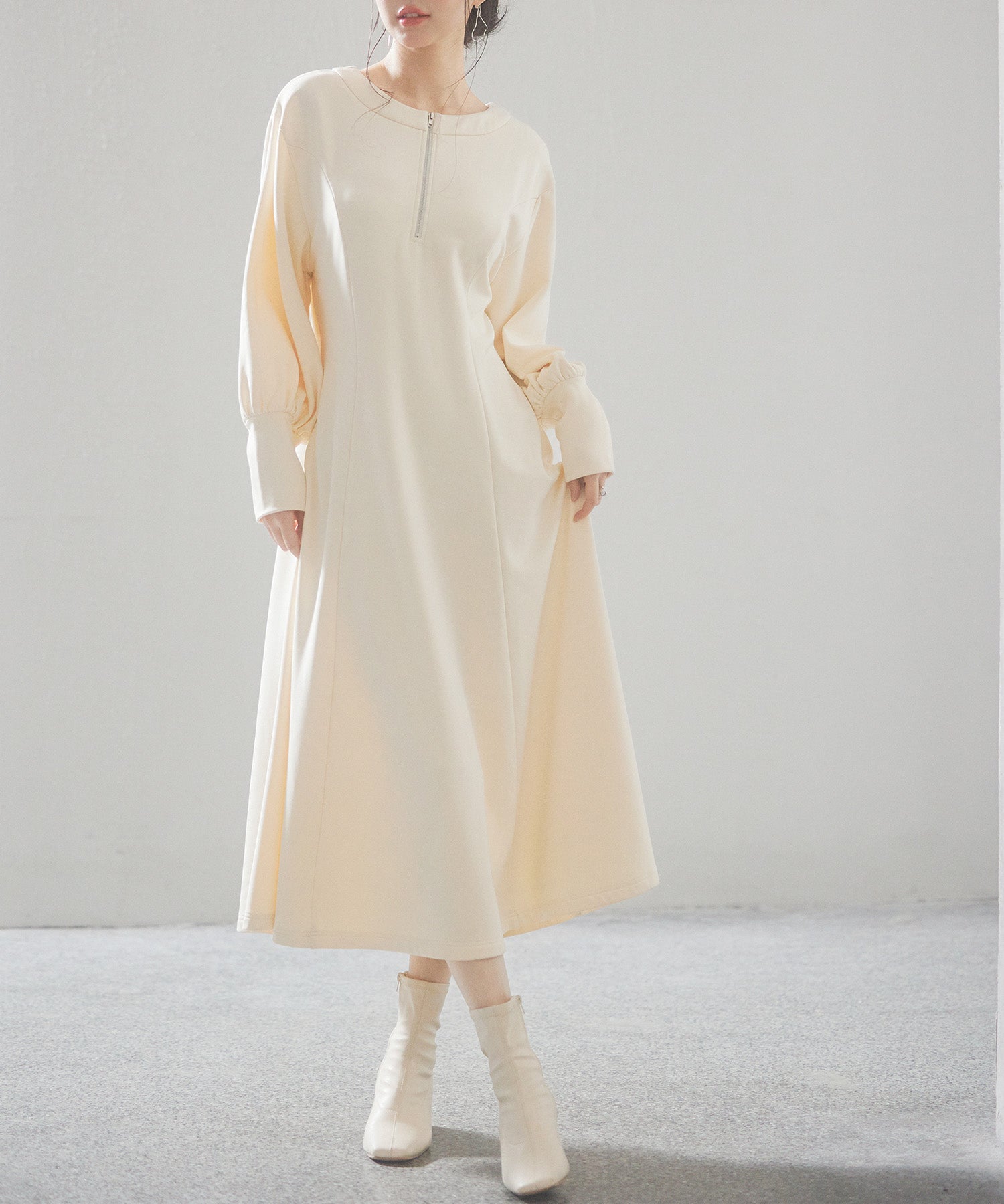 前後2way裏起毛カットソーワンピースsdp0240-103-38