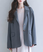 袖口折り返しテーラードジャケットsdp0255-102-365