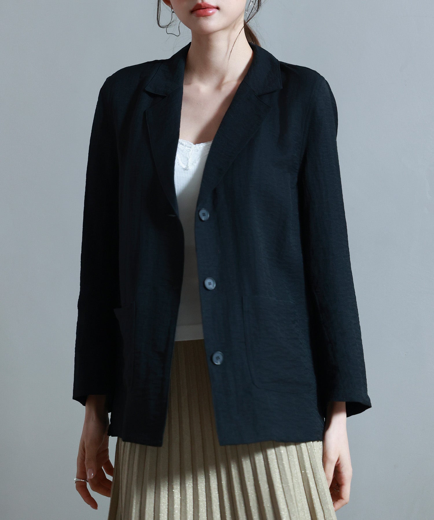フロントポケットテーラードジャケットsdp0257-102-8