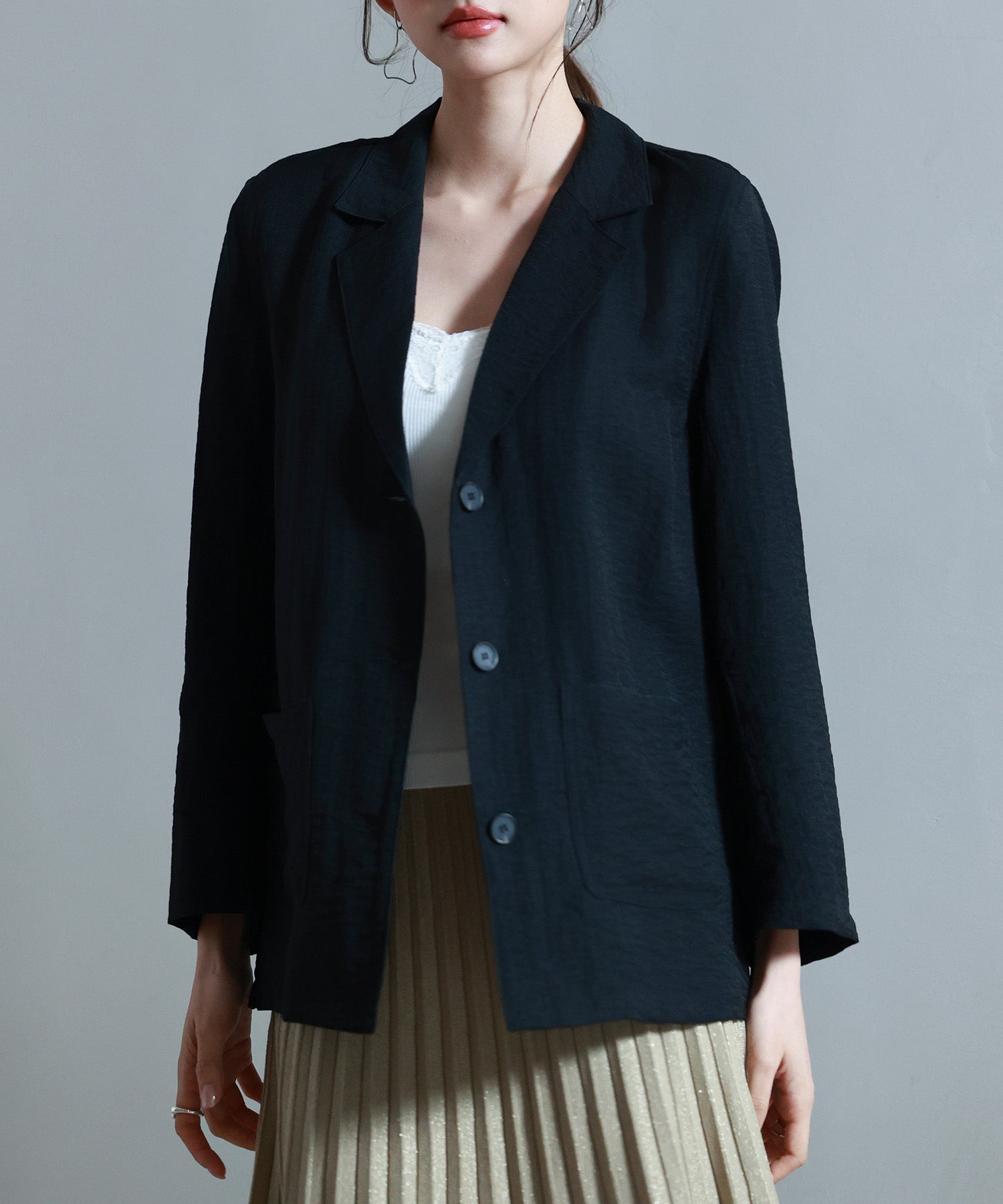 フロントポケットテーラードジャケットsdp0257-102-8