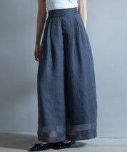 フロントタックシアーワイドパンツsdp0264-102-365