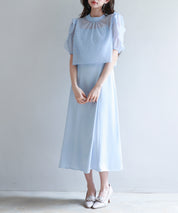 【前後2way】キャミワンピースとブラウス2点セットsdp0273-102-34