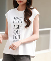 【コットン100%】ロゴプリントカットソーsdp0285-103-1