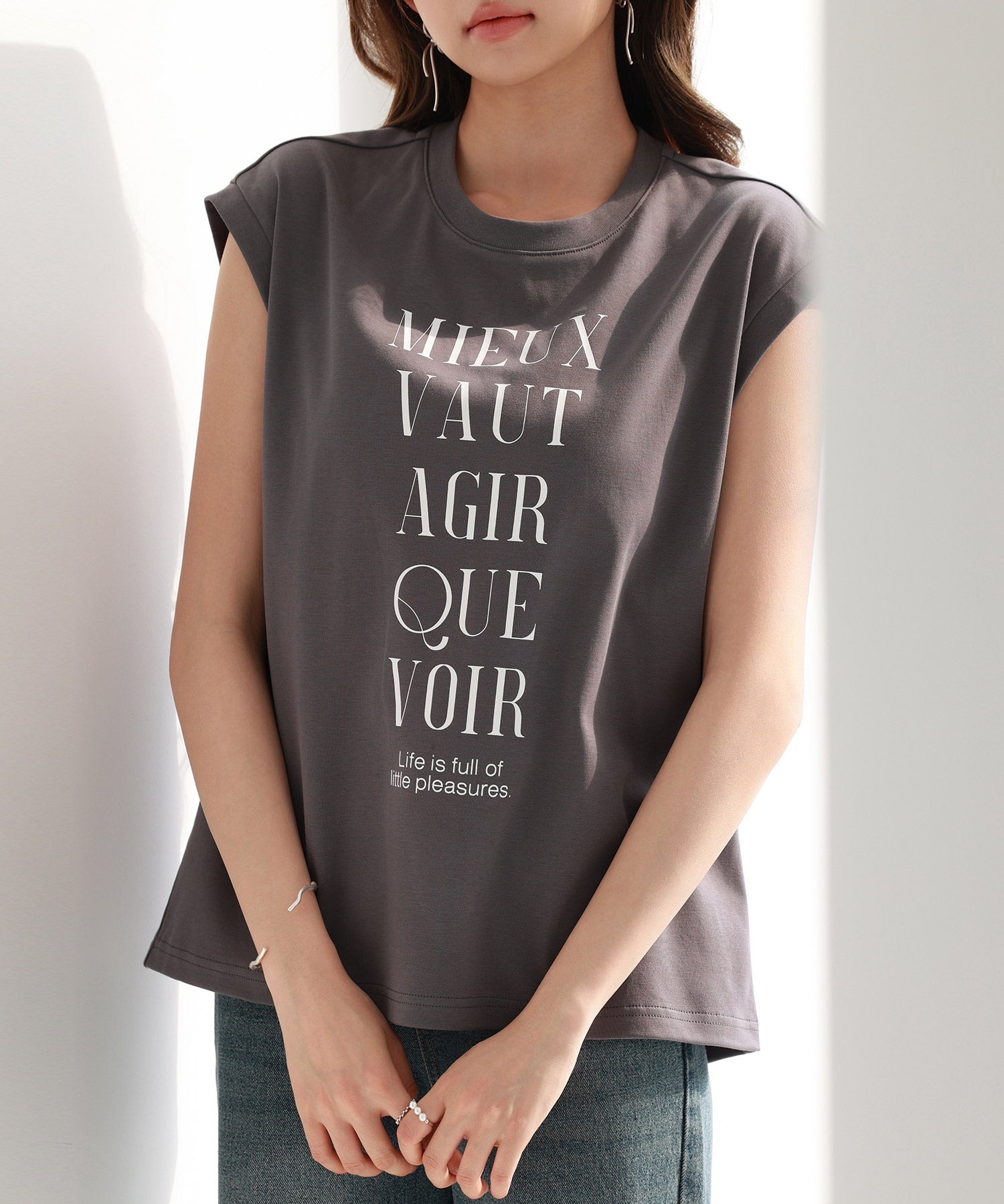 【コットン100%】ロゴプリントカットソーsdp0285-103-365