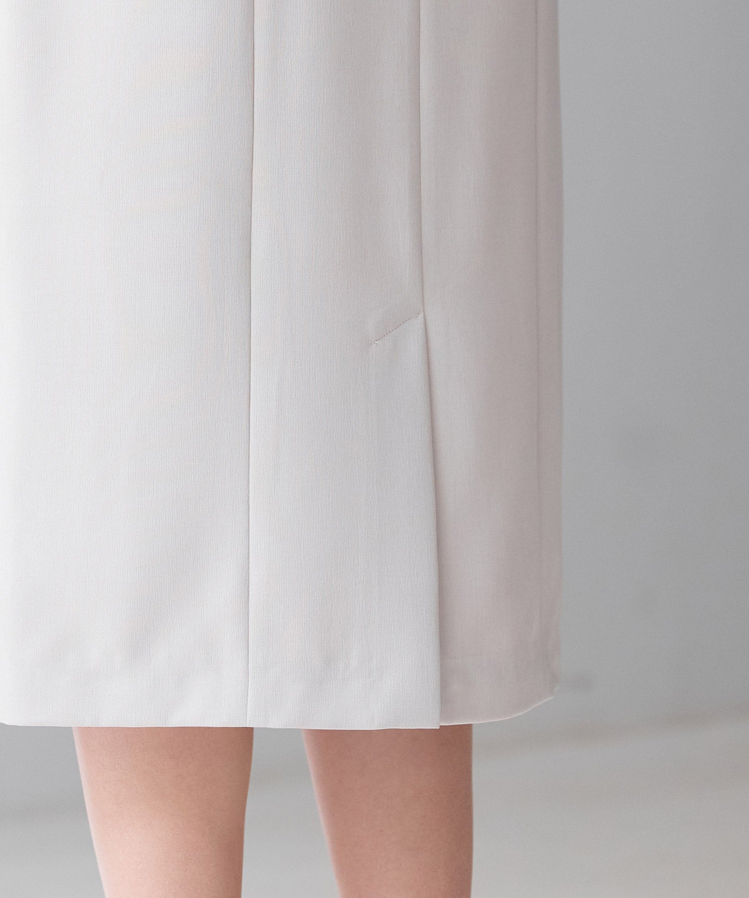 スカラップハイウエストスカートsdp0291 ベージュ