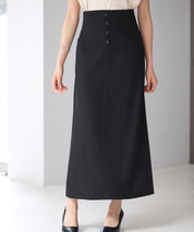 フロントボタンハイウエストスカートsdp0293-102-8