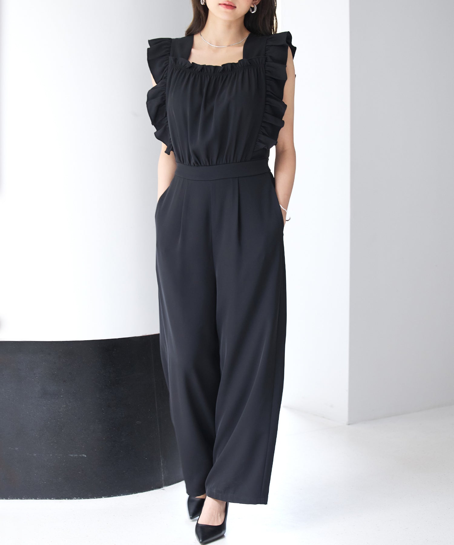 可愛さ満点フリルオールインワンsdp0295-102-8