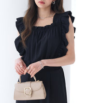 可愛さ満点フリルオールインワンsdp0295 ブラック