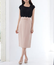 アシンメトリフレンチスリーブブラウスsdp0301 ブラック