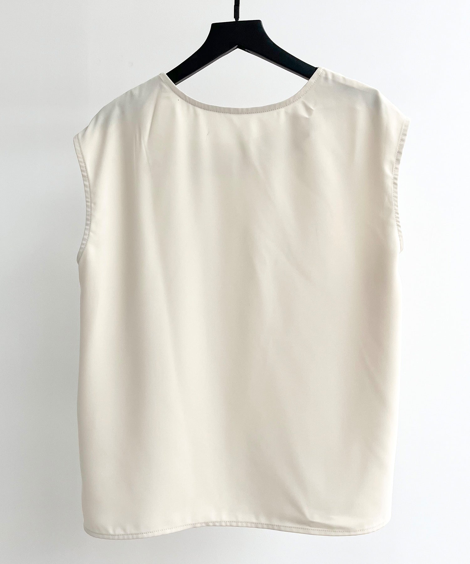 アシンメトリフレンチスリーブブラウスsdp0301 ベージュ