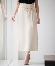 ビッグリボンロングタイトスカートsdp0312-102-14