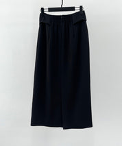 ビッグリボンロングタイトスカートsdp0312 ブラック