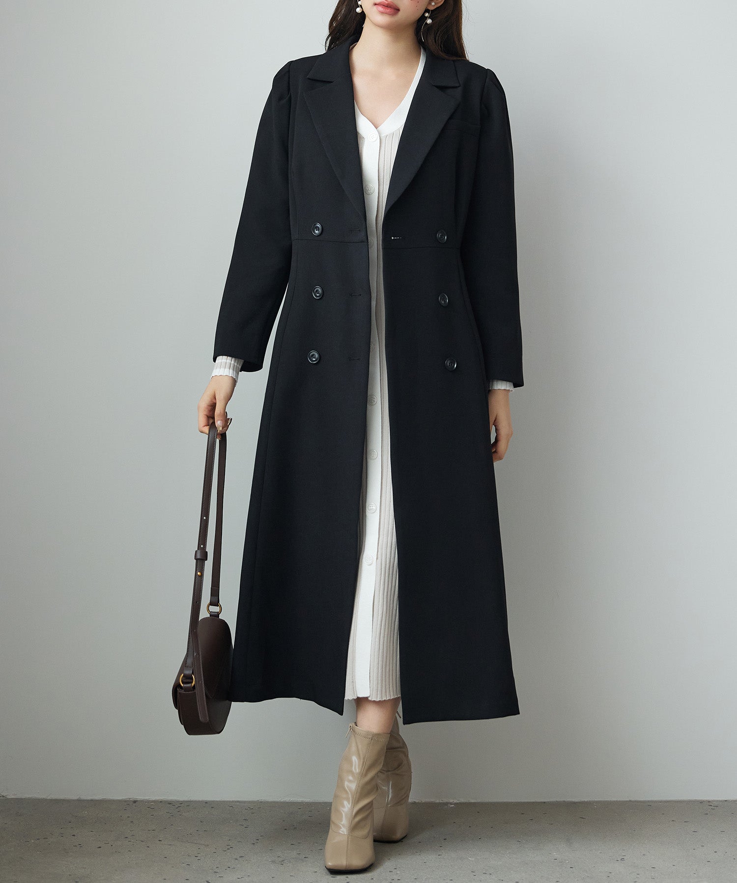 テーラードダブルブレストロングトレンチコートsdp0316-102-8