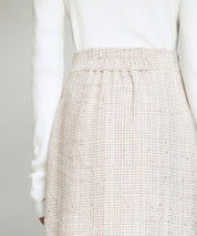 ドッキングアシンメトリースカートsdp0320 ライトブラウン