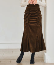 シャーリングハイウエストマーメイドスカート
sdp0321-102-17