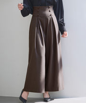 ハイウエストのセーラーワイドパンツsdp0327-102-10