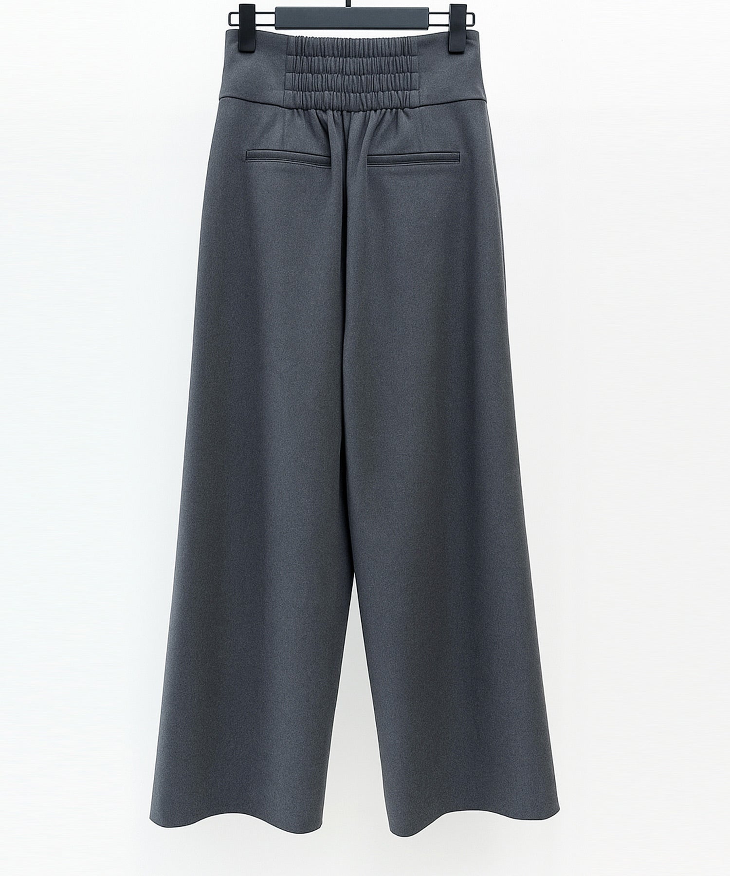 ハイウエストのセーラーワイドパンツsdp0327 チャコール