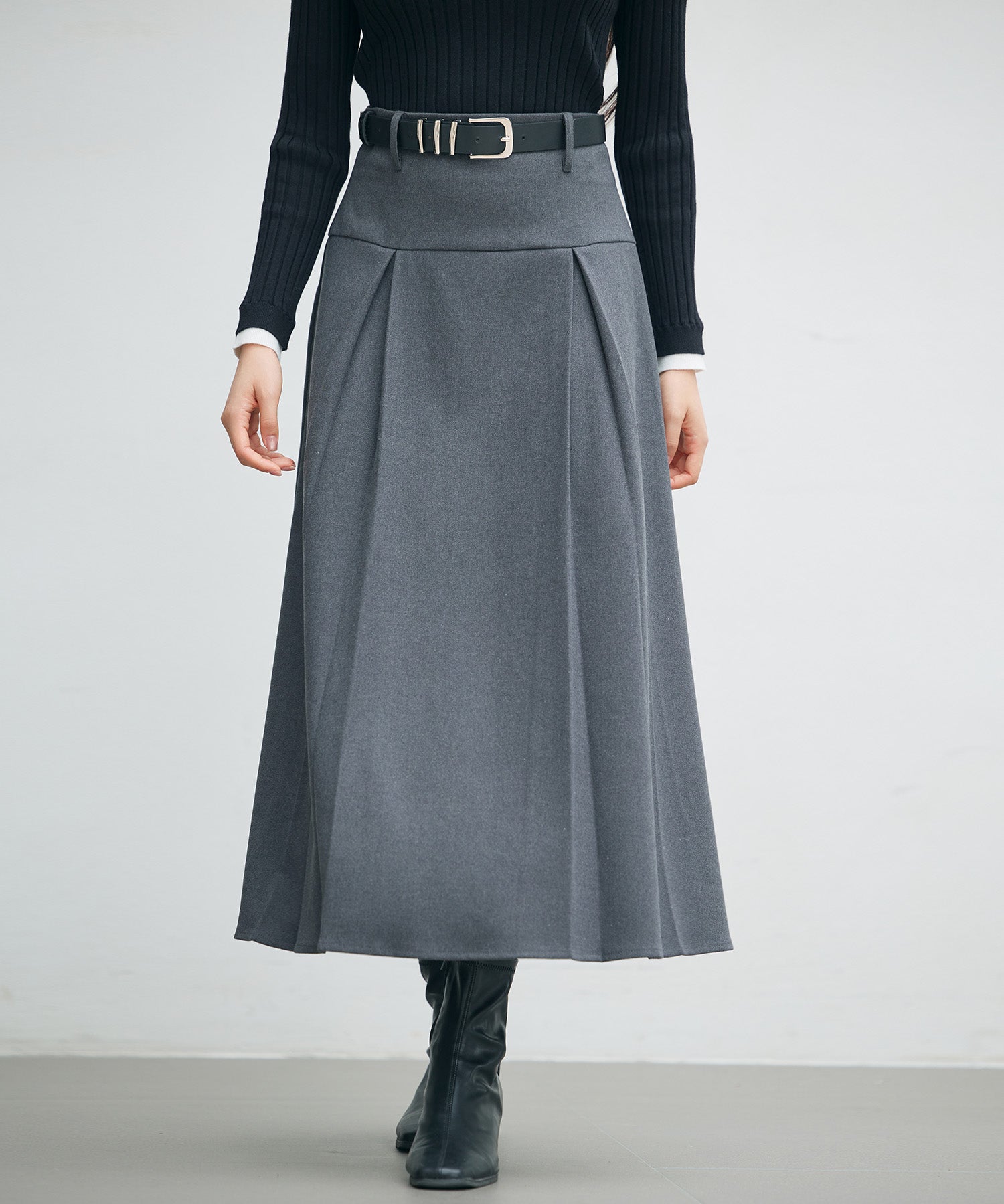 ヨークスカートとベルトの2点セットsdp0341-102-365