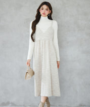 デジタル柄スイッチングキャミワンピースsdp0345-102-14