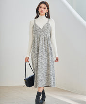 デジタル柄スイッチングキャミワンピースsdp0345-102-8