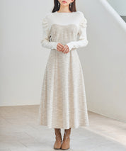 配色切り替えリブロングワンピースsdp0346-103-14