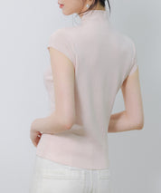 デコルテ涙開きフレンチスリーブニットsdp8005 ピンク