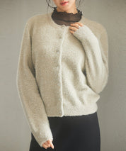 2way毛足長めラメニットカーディガンsdp8031-103-14